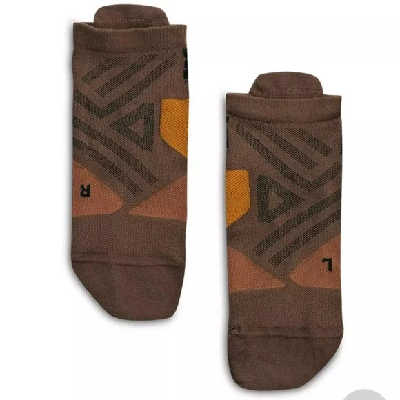 Sz US 10-11 Large Men's Low Sock The Last Hunt cocoa black On running - Picture 2 of 5